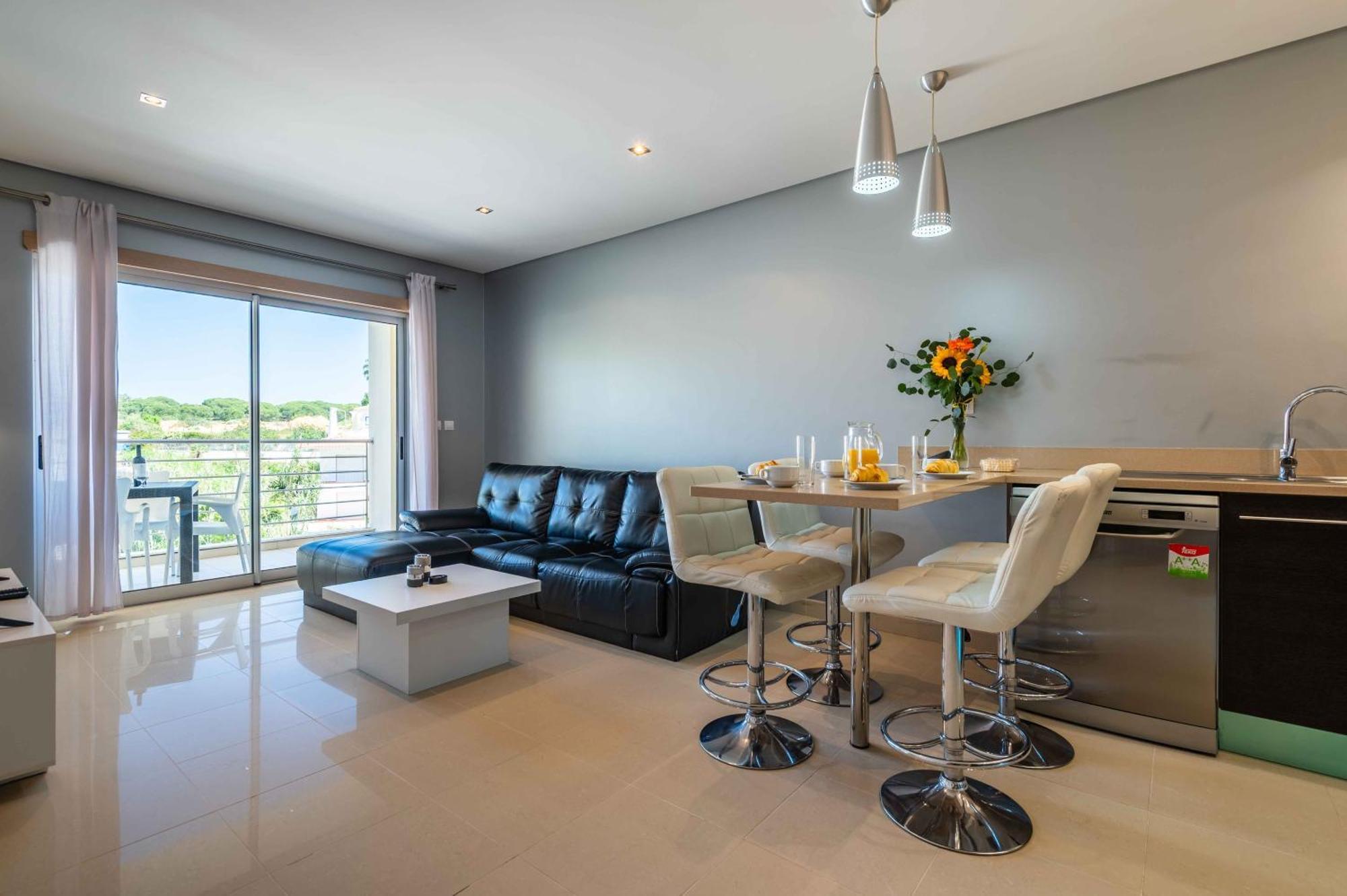 Apartamento T2 Eucalipto 2A Olhos de Agua  Exteriér fotografie