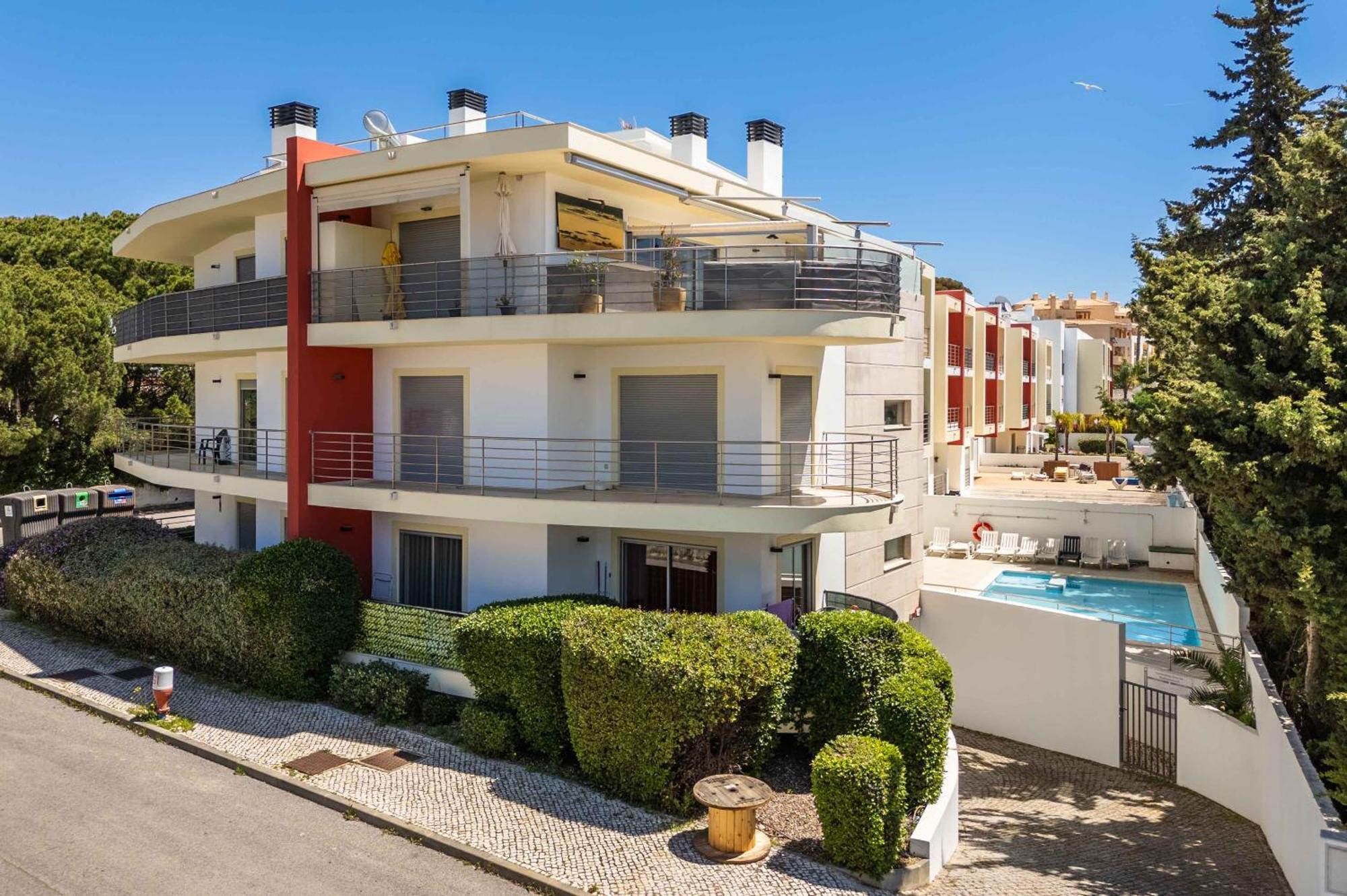 Apartamento T2 Eucalipto 2A Olhos de Agua  Exteriér fotografie